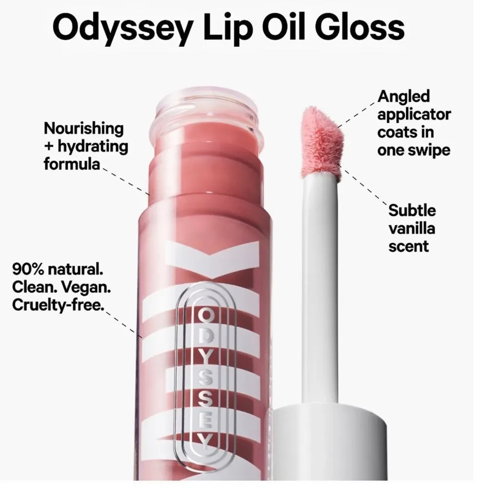 🌻 MILK MAKEUP Werk Trip Odyssey Hydrating Non-Sticky Lip Oil Gloss New FullSz